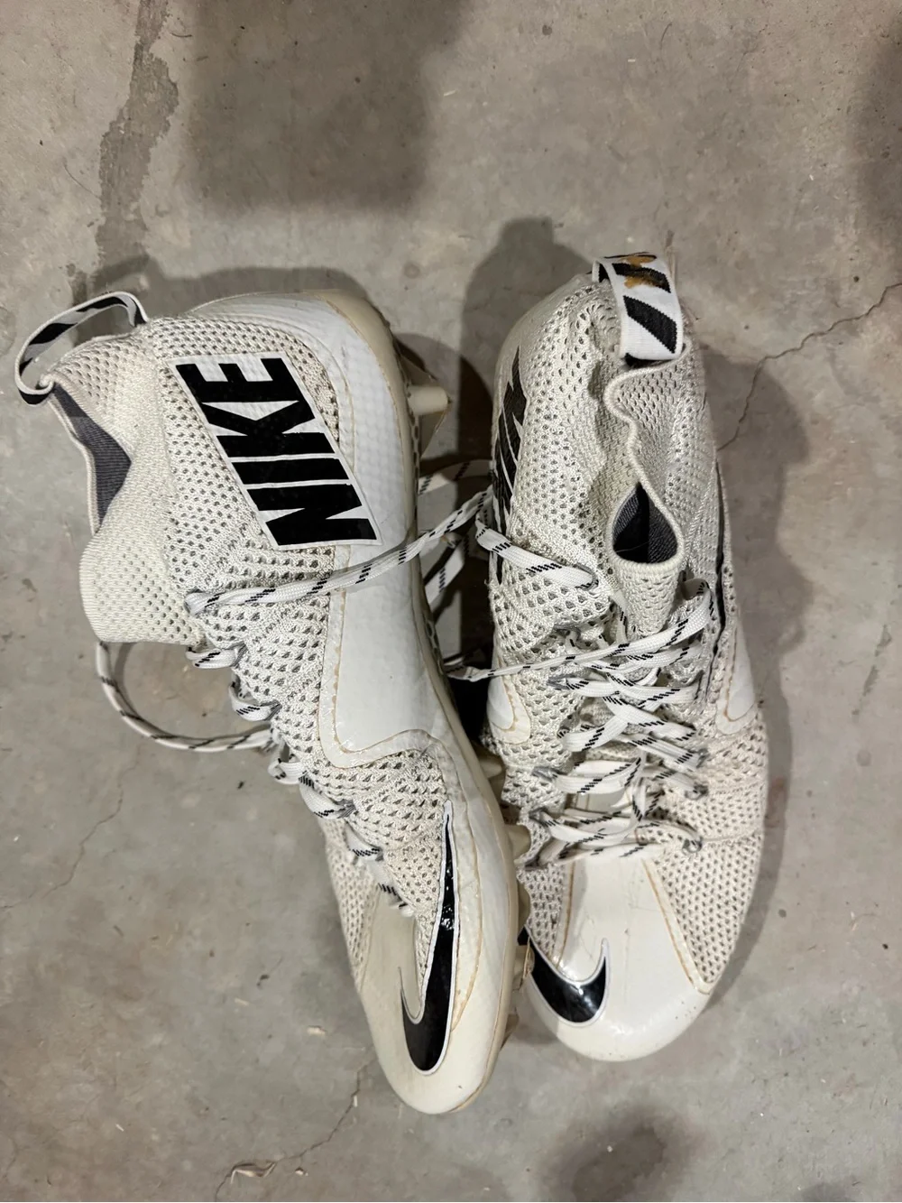 Nike Vapor untouchable cleats size 12.5 RARE